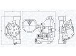 MAGNETI MARELLI Ölpumpe 351516000115 für Peugeot Citroën Fiat