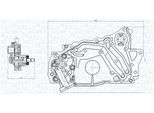 MAGNETI MARELLI Ölpumpe 351516000129 für MITSUBISHI