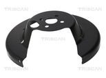 TRISCAN Spritzblech, Bremsscheibe 812525207 Hinterachse links für Volvo RENAULT