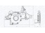 MAGNETI MARELLI Ölpumpe 351516000103 für KIA
