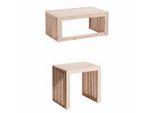 Livetastic , Naturfarben , Holz , Bambus , vollmassiv , 45x43x35 cm ,