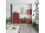 Küchenleerblock Easytouch Low o. Geräte Rot