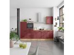 Küchenleerblock Easytouch Low o. Geräte Rot
