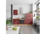 Küchenleerblock Easytouch Low o. Geräte Rot