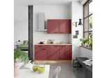Küchenleerblock Easytouch Low o. Geräte Rot