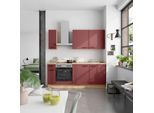 Küchenleerblock Easytouch Low o. Geräte Rot