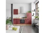 Küchenleerblock Easytouch Low o. Geräte Rot