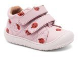 Lauflernschuh BISGAARD "barefoot hale", Baby, Gr. 26, rosa (lady bugs), Leder, gemustert, Schuhe Lauflernschuh, Barfußschuh mit Wechselfußbett, Größenschablone zum Download