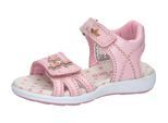 Sandale LICO "Sandale Madita V", Mädchen, Gr. 26, rosa, Leder, Schuhe Sandale