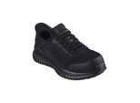 Sicherheitsschuh SKECHERS "Tilido" Gr. 41, schwarz, 41, Obermaterial: 100% Polyester PES., Schuhe