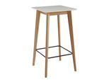 BARTISCH – Skandinavisch, Eichenbeine, quadratisch, 50 kg Belastbarkeit