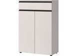 AKTENSCHRANK mit Schublade Soft-Close 81x120x40 cm Greige