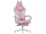 Rattantree Gaming-Stuhl, Pink, Leder, 59x120x56 cm, Kinder- & Jugendzimmer, Jugendmöbel, Gamingstühle