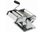 Gefu Nudelmaschine Pasta Perfetta, Edelstahl, Metall, 20x15x20 cm, verstellbare Teigdicke, Kurbelantrieb, rutschfester Sockel, hohe Tischklemme, Küchengeräte, Sonstige Küchengeräte