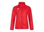 Canterbury Dames/Dames Club Vaposhield Waterdicht Jasje met volledige rits (Vlag rood)
