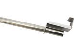 Scheibenstange GARDINIA "Spannvitrage" Gr. 1, grau (titanfarben), Ø:9mm, Metall, Gardinenstangen, Scheibenstange, Serie Spannvitrage Ã˜ 7/9 mm