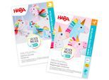 Kreativset HABA "2er Bastelsets Erstes Basteln Einhörner", bunt, Kreativsets, Kinder, Kreativset