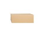 Wellpapp-Faltkartons, 1-wellig, 350 x 250 x 100 mm, braun
