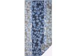 Handtuch CAWÖ Gr. 1, taubenblau, gemustert, B:50cm L:100cm, 100% Baumwolle, Handtücher, Handtuch