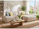 Ecksofa TRENDMANUFAKTUR "Prag, Schlafsofa mit Bettkasten, Couch in L-Form, Breite 253 cm", beige (cream), B:253cm H:82cm T:167cm, 92%Polyester, 8%Polyamide, Sofas, Ecksofa, in Cordstoff HYPER, cream, Recamiere rechts