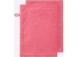 Handtuch WÄSCHEPUR Gr. 1, pink (flamingo), B:50cm L:100cm, 100% Baumwolle, Handtücher, Handtuch