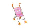 Puppenbuggy HABA "Regenbogen, rosa", rosa, Puppenwagen, KinderH:100cm T:65cm, Kunststoff, Metall, Polyester, Puppenbuggy, H:100cm T:65cm