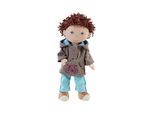 Stoffpuppe HABA "Lian", braun (bunt), Puppen, Kinder, Stoffpuppe