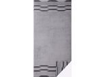 Handtuch WÄSCHEPUR Gr. 2, steingrau, B:70cm L:140cm, 100% Baumwolle, Handtücher
