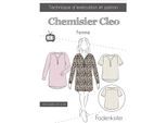 Fadenkäfer Schnitt "Bluse Cleo" für Damen