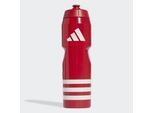 Trinkflasche ADIDAS PERFORMANCE "TIRO BOT 0.75L", rot (team power rot, weiß), Trinkflaschen Trinkflasche