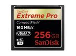 SANDISK Speicherkarte "CF Extreme Pro", schwarz, 256 GB, Speicherkarten, Speicherkarte