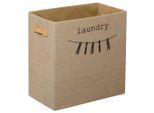 Mid.you , Beige , Textil , 50 l , 45x45x25 cm , faltbar ,