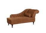 P & B , Cognac , Textil , Buche , Füllung: Komfortschaum, Silikon , 185x93x75 cm , Made in EU, Made in Europe, FSC 100% ,