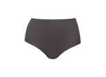High-Waist-Slip ANITA "High Waist Essentials", Damen, Gr. SM, grau (anthrazit), Stoff, Obermaterial: 80% Polyamid PA. 20% Elasthan EL., Unterhosen