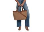 Nikkie Alvino raffia shopper