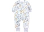 Babyschlafsack TUPTAM "Schlafsack mit Füßen Baby Schlafsack mit Beinen und Ärmel ganzjährig" Gr. 80, grau (safari), Schlafsäcke, Baby, L: 86cm, Obermaterial: 100% Baumwolle CO., Babyschlafsack, L:86cm