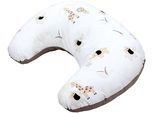 Stillkissen TUPTAM "Stillkissen Baby Stillkissen Klein mit Baumwoll-Bezug", Baby, rot (savanne beige, dunkelbeige), Obermaterial: 100% Baumwolle CO., Funktionskissen Stillkissen