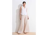 Hoge Taille Wijdbenige Tencel Palazzo Broek