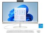 HP All-in-One PC "27-cr0002ng", weiß (shell weiß), Windows 11, 8 GB RAM 512 GB SSD, Desktop-PCs, All-in-One PC