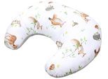 Stillkissen TUPTAM "Stillkissen Baby Stillkissen Klein mit Baumwoll-Bezug", Baby, beige (waldtiere, igel, reh, fuchs, kaninchen, beige), Obermaterial: 100% Baumwolle CO., Funktionskissen Stillkissen