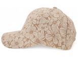 styleBREAKER "Basecap mit Blumen Muster Ton in Ton" 1 Stk.