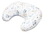 Stillkissen TUPTAM "Stillkissen Baby Stillkissen Klein mit Baumwoll-Bezug", Baby, grau (hase, eule), Obermaterial: 100% Baumwolle CO., Funktionskissen Stillkissen