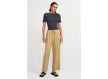 Dames Wijde Tencel Broek met Touwtje in de Taille