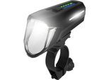 Fahrrad-Frontlicht FISCHER FAHRRAD "LED-Akku Frontlicht 110 Lux", schwarz, Fahrradlampen