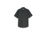 TOM TAILOR Herren Regular Fit Kurzarmhemd mit Karomuster, grün, Kariert, Gr. M