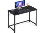 Mid.you , Schwarz , Holzwerkstoff , 100x75.5x50 cm , Büromöbel, Schreibtische, Gaming-Tische