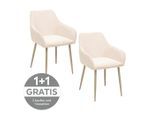 Livetastic , Beige , Metall, Textil , 56x81x61 cm ,