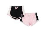 Reebok Meiden hardloopshorts (set van 2) (Pink Lady/Zwart)