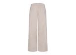 U.S. Polo Assn. dames linnenmix broek met elastische tailleband