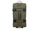 Mountain Warehouse Wander 100L 2-wielige koffer (Kaki Groen)